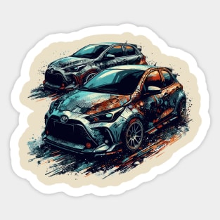 Toyota Yaris Sticker